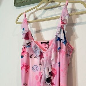 Generation kiss Y2K pink puppy plushie art print mini dress new with tags medium